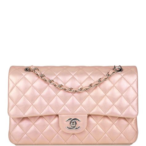 iridescent chanel|iridescent lambskin medium chanel.